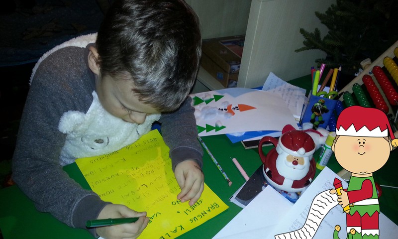 "Lorjus meškučiai" skubėkime rašyti laišką Kalėdų seneliui! 