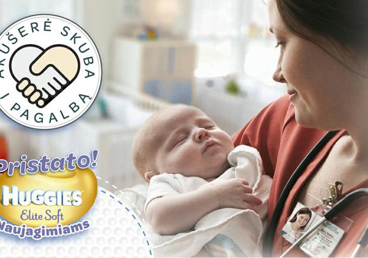 Rašyk klausimą akušerei ir gauk atsakymą: "Huggies Elite soft" IV laimėtoja!