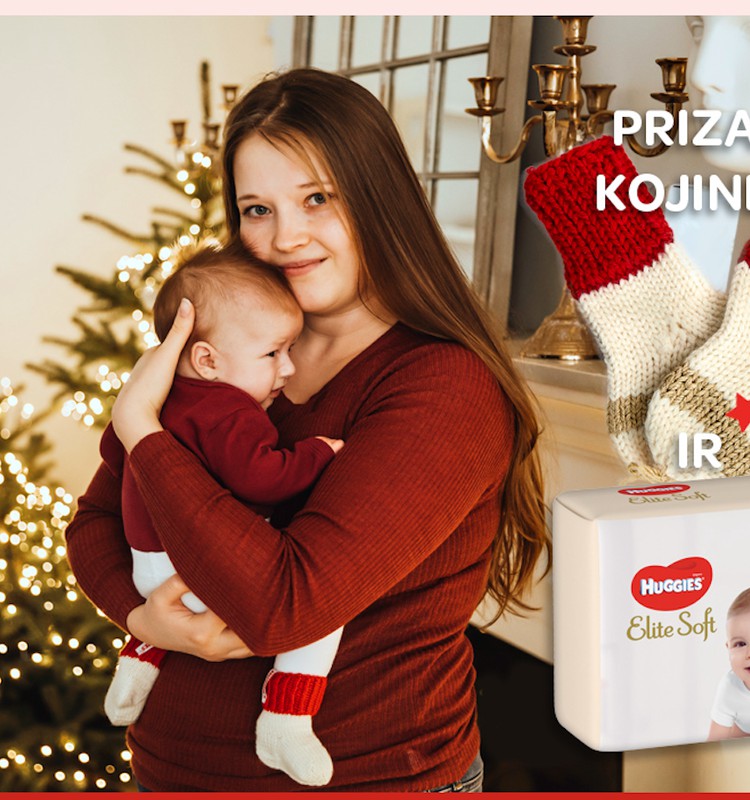 Papasakokite apie savo pirmąjį susitikimą su naujagimiu ir laimėkite Huggies dovanų!