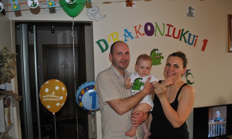 Jonuko Drakoniuko 1-asis gimtadienis!