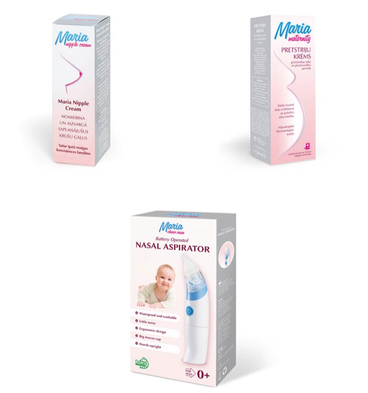 TESTAVIMAS: Ieškome mamų, kurios norėtų išbandyti MARIA produktus
