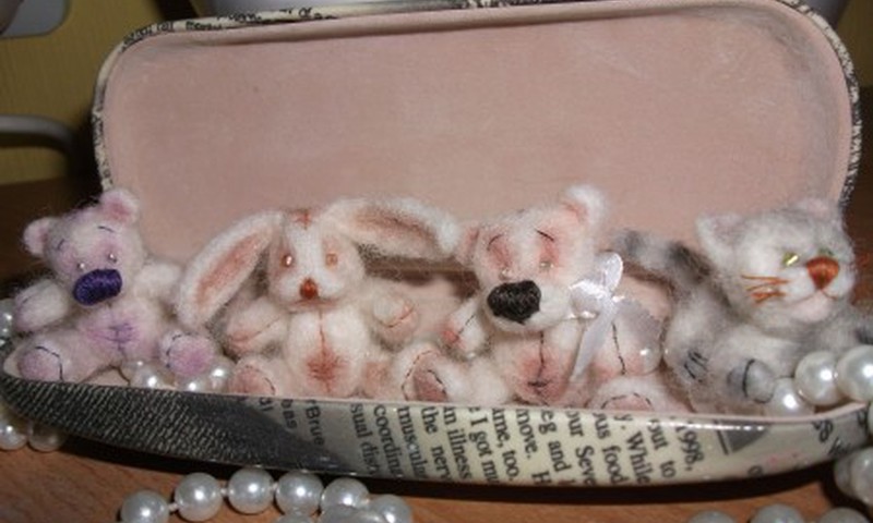 Minkštučiai veltinukai žaisliukai