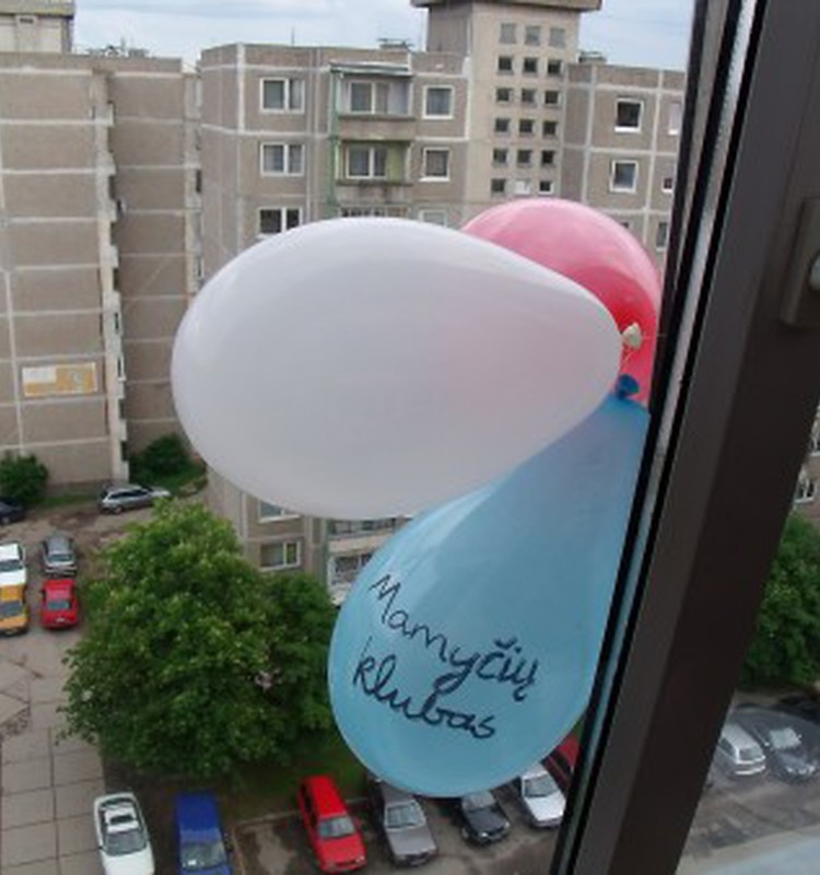 Mūsų namuose šiandien  - tikra balionų šventė!
