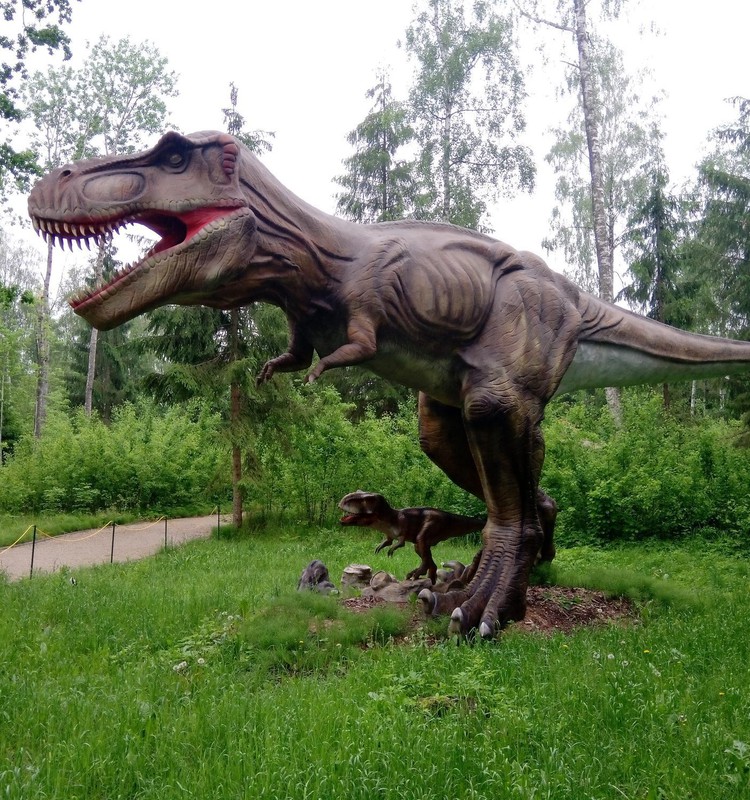 Keliaujame po Lietuvą. Dinozaurai Raubonyse