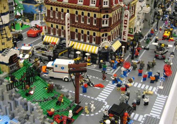 Bus statomas didžiausias LEGO miestas Lietuvoje