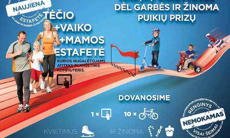 Konkursas visai seimai Klaipedoje