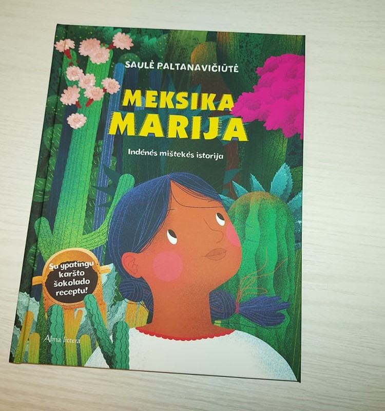 Apie Saulės Paltanavičiūtės knygą vaikams "Meksika Marija"