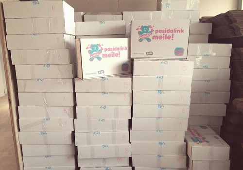 Akcija "Pasidalink meile": Supakuota per 200 kraitelio dėžių