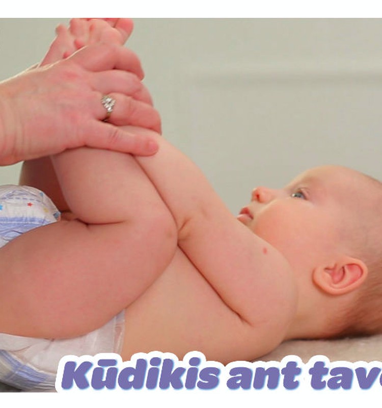 "Kūdikis ant tavo rankų": susipažinimas su rankytėmis ir kojytėmis