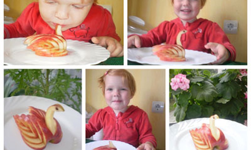 "Gulbė iš obuoliuko" 