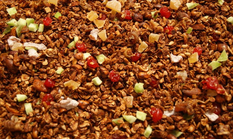 Receptų blogas: granola (sausi pusryčiai)