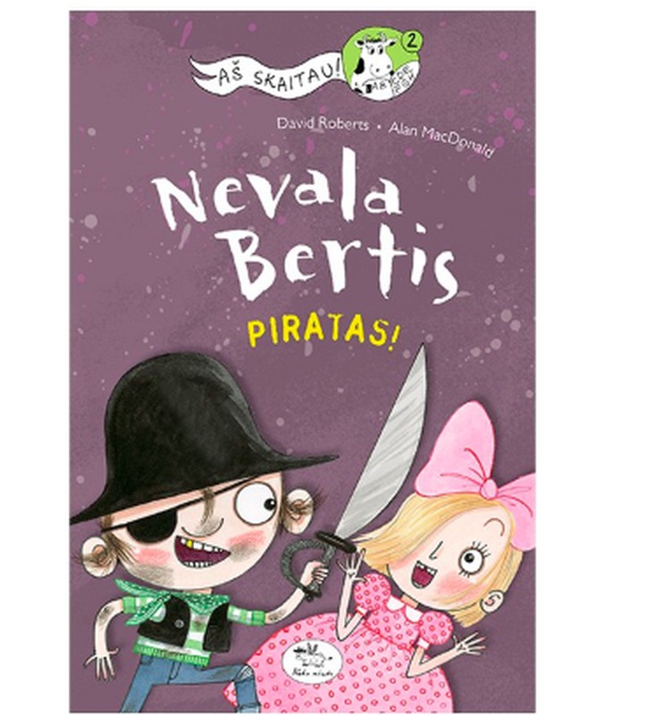 Renkame knygos "Nevala Bertis. Piratas" laimėtoją