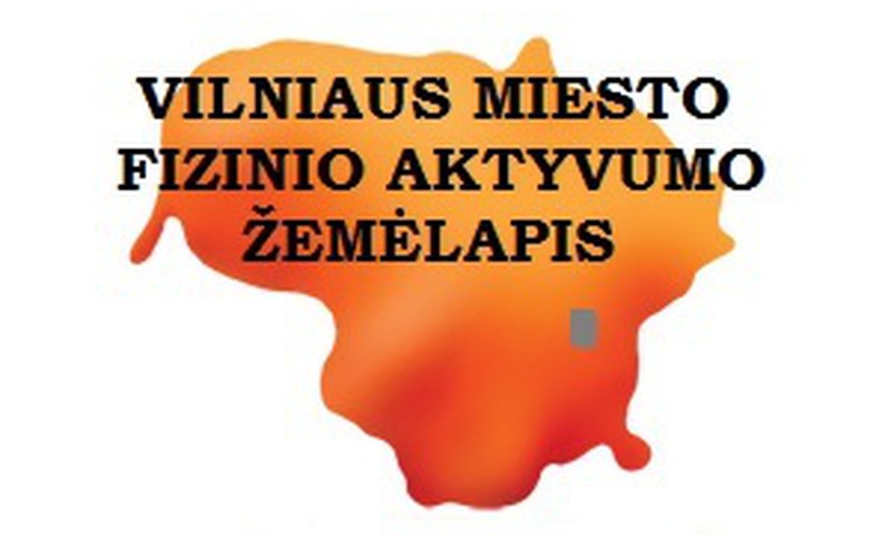 Prisidėk ir tu prie Vilniaus fizinio aktyvumo žemėlapio atnaujinimo