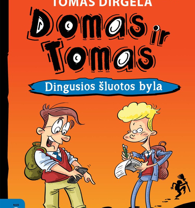 Metas įteikti knygą "Domas ir Tomas. Dingusios šluotos byla"