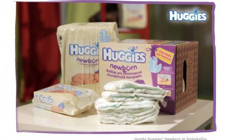 Pirmosios naujagimiams skirtos sauskelnės su biomedvilne - Huggies® Newborn!