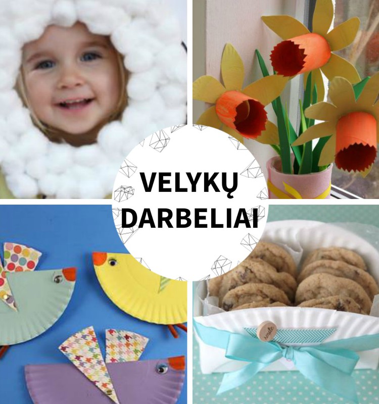 10 Velykų darbelių iš vienkartinių lėkščių