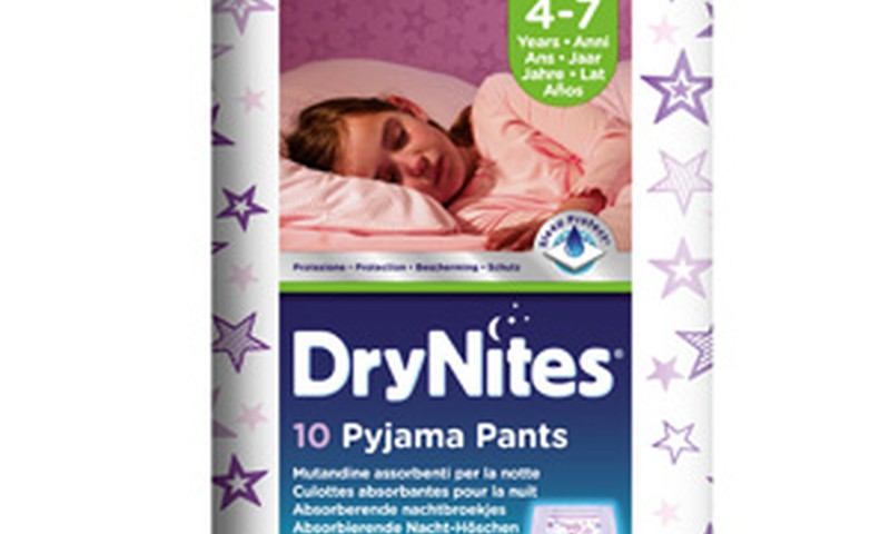 Huggies® Dry Nites naktinės kelnaitės - gelbsti sunkiu laikotarpiu!