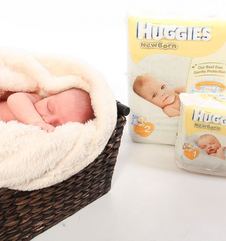Kas testuos Huggies® Newborn sauskelnes?