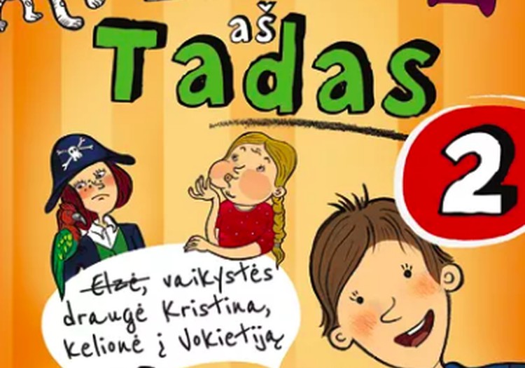 Laimėk knygą "Labas, aš Tadas- 2"