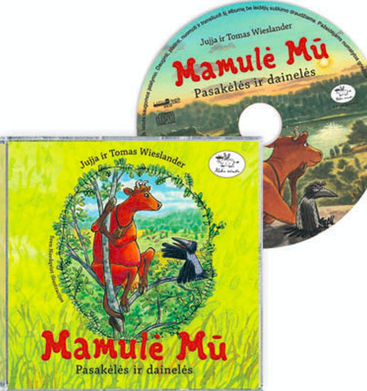 Laimėk "Mamulė MŪ" pasakėlių ir dainelių CD!