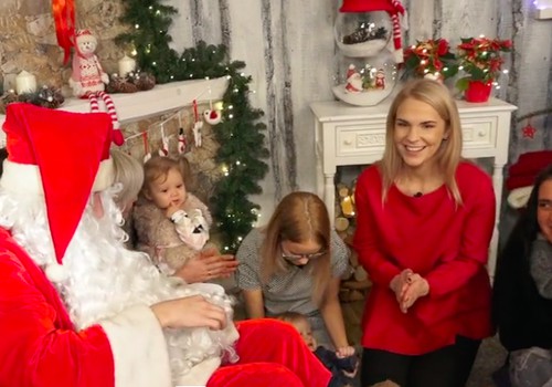 VIDEO: Kaip mažylį paruošti pirmajam susitikimui su Kalėdų seneliu?
