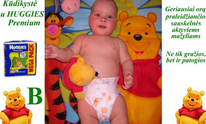 HUGGIES sauskelnių pažinimo ABC!