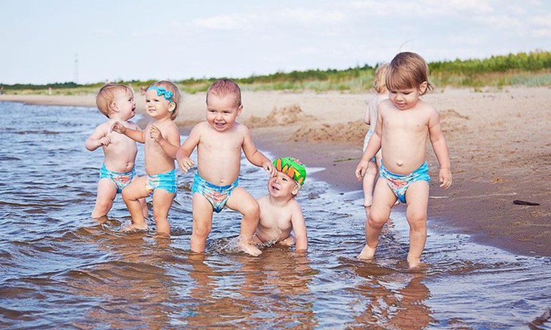 FOTO konkursas FB ir IG: parodyk, kaip tavo mažylis maudosi!