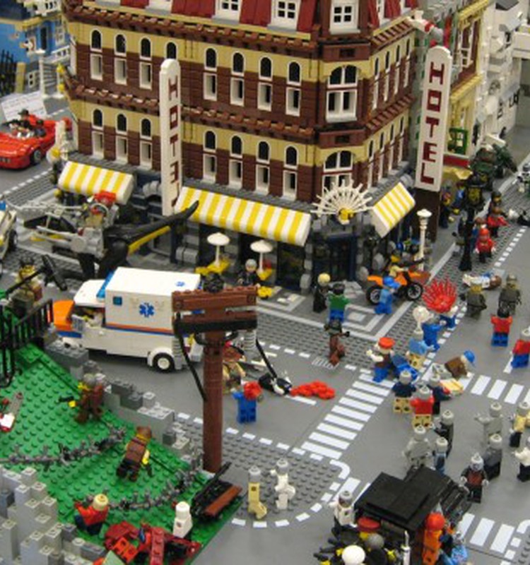 Bus statomas didžiausias LEGO miestas Lietuvoje
