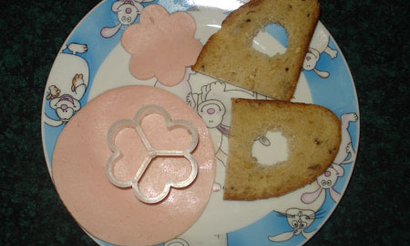 Vaikiškas sumuštinis „Perlas“