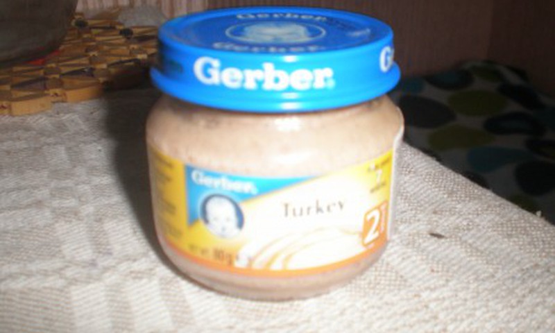 Ryžiai su Gerber kalakutiena