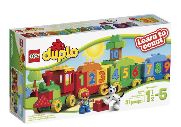 Noriu Lego Duplo skaičių traukinuko