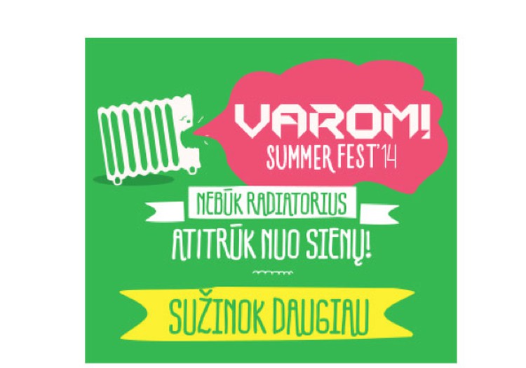 "Varom" festivalyje - neįtikėtinos pramogos vaikams!