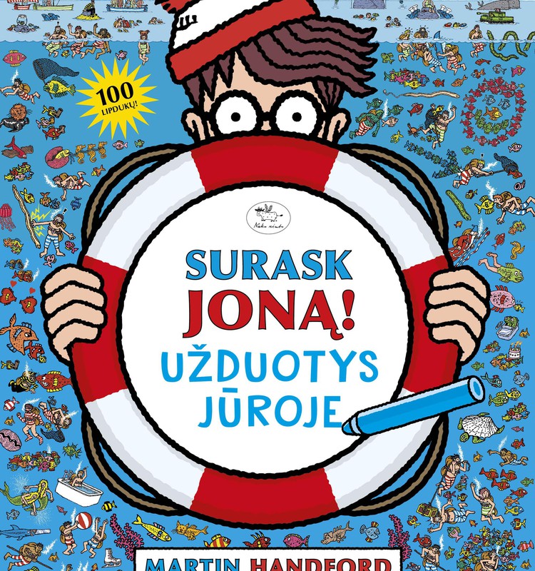 Laimėk knygą "Surask Joną. Užduotys jūroje"