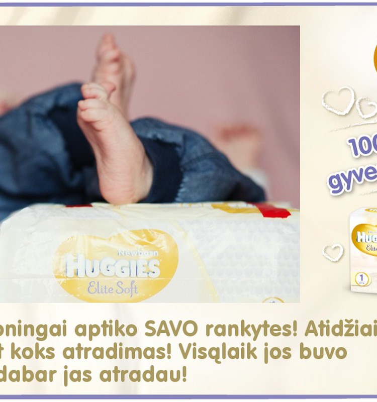 Mažylis auga kartu su Huggies® Elite Soft: 85 diena