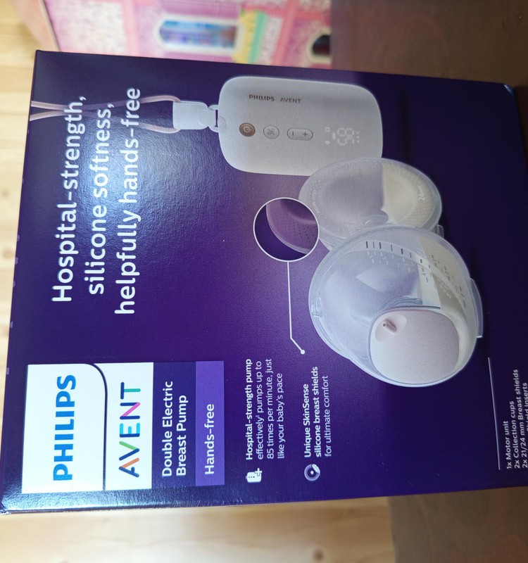 Elektrinis laisvų rankų dvigubas Philips pientraukis