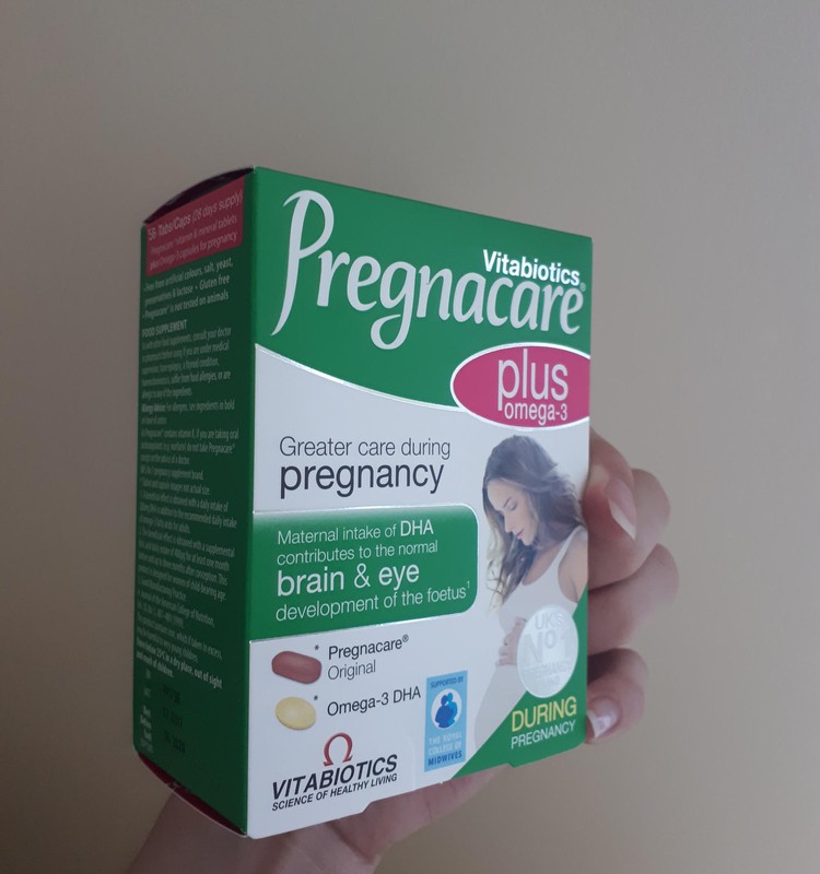 Pregnacare Plus Omega-3 maisto papildas nėščiosioms
