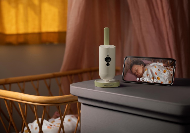 Su Philips Avent „Connected“ kūdikio stebėjimo kamera – būsite ramūs