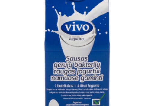 Esame VVK studentai ir vykdome apklausa apie gerųjų bakterijų raugą "VIVO" jogurtą.