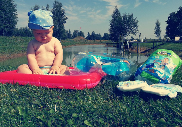 Huggies Little Swimmers - patogu net mūsų dičkiui Jonukui! 