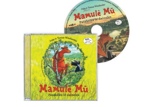 „Mamulė MŪ“ pasakėlių ir dainelių CD laimėtoja