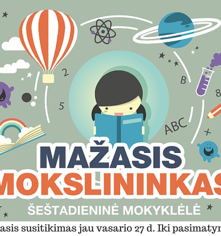 „Vaikystės sodas“ 3-6 metų vaikus kviečia į šeštadieninę mokyklėlę "MAŽASIS MOKSLININKAS gamtoje"