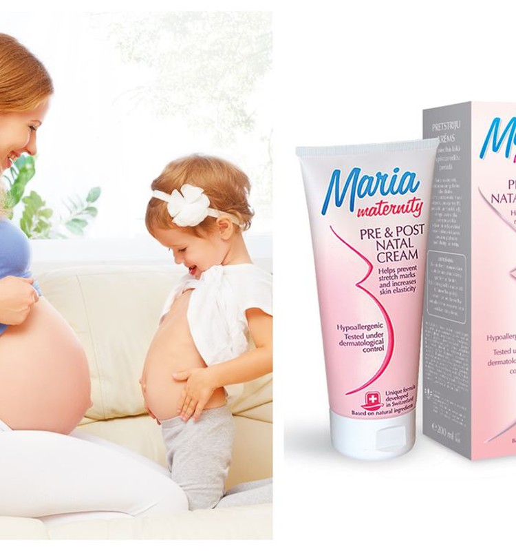 Laimėkite „Maria Maternity“ kremą nuo strijų!