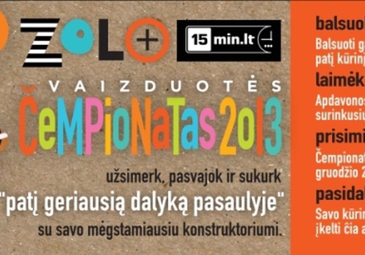 "Vaizduotės čempionatas" - vieta, atsiskleisti kūrybiškumui!