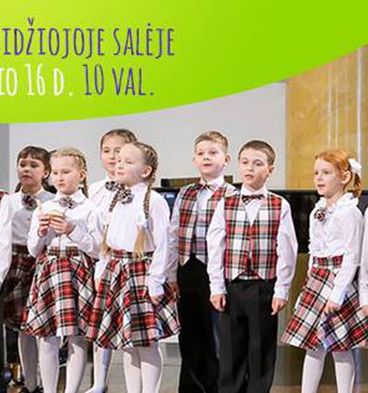 Vaikų dainos konkursas „Šilagėlė" - balandžio 16 dieną
