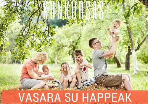 KONKURSAS „Vasara su HAPPEAK“!