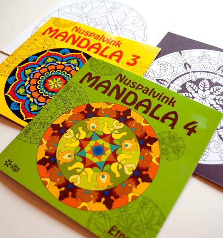 Paskutinės konkurso valandos: Dovanojame spalvinimo knygutes MANDALA 3 ir MANDALA 4