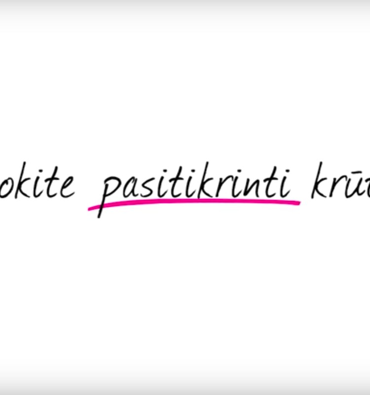 VIDEO, kaip pasitikrinti krūtis dėl krūties vėžio