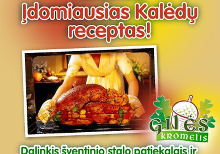 KONKURSAS "Įdomiausias Kalėdų receptas"- skelbk receptus iki pirmadienio!