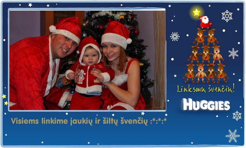 Kalėdinis pasveikinimas kiekvienam