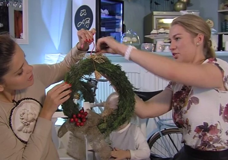Kaip pasigaminti Advento vainiką+VIDEO